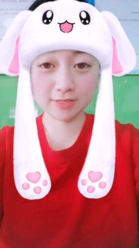 看着有点热哈 小兔兔