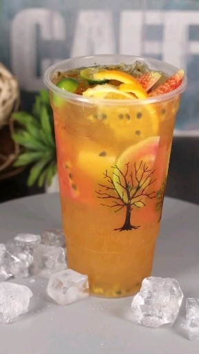 把与水果茶的相遇，想像成一种美