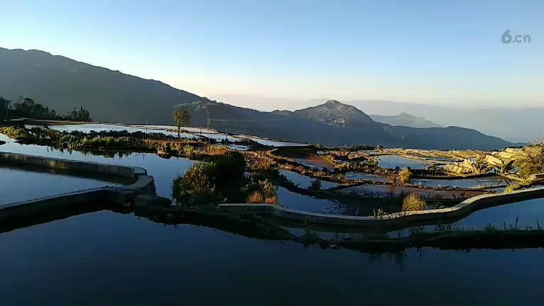 云南梯田风景..