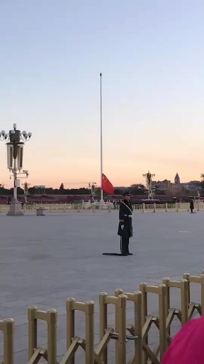 北京*，升国旗🤗🤗🤗
