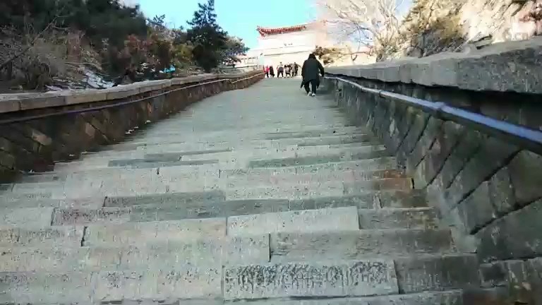 终于登上南天门了