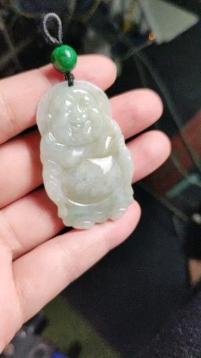 缅甸天然翡翠 佛公
