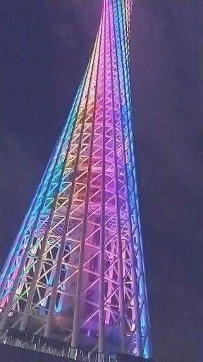 广州塔夜景