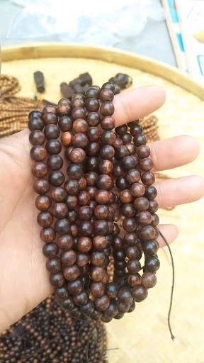 海南黄花梨手串紫油梨