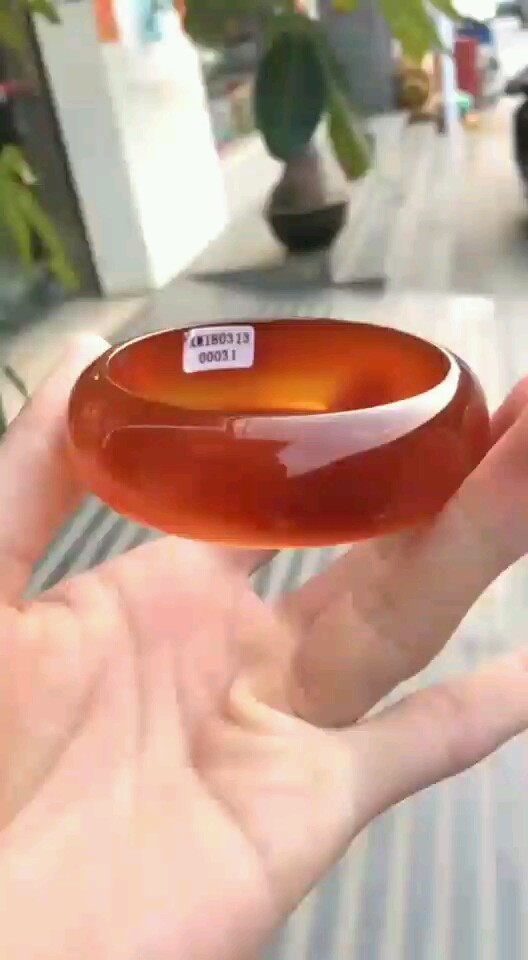 巴西老坑红玛瑙！宽面，收藏级！