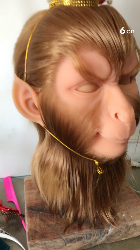 猴王头套面具设计制作完工！