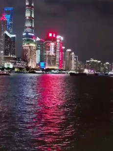 我拍的我们大上海外滩夜景就是美