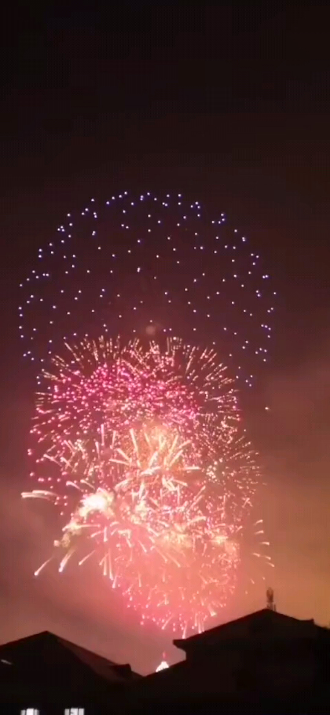 国家七十周年烟花秀 美