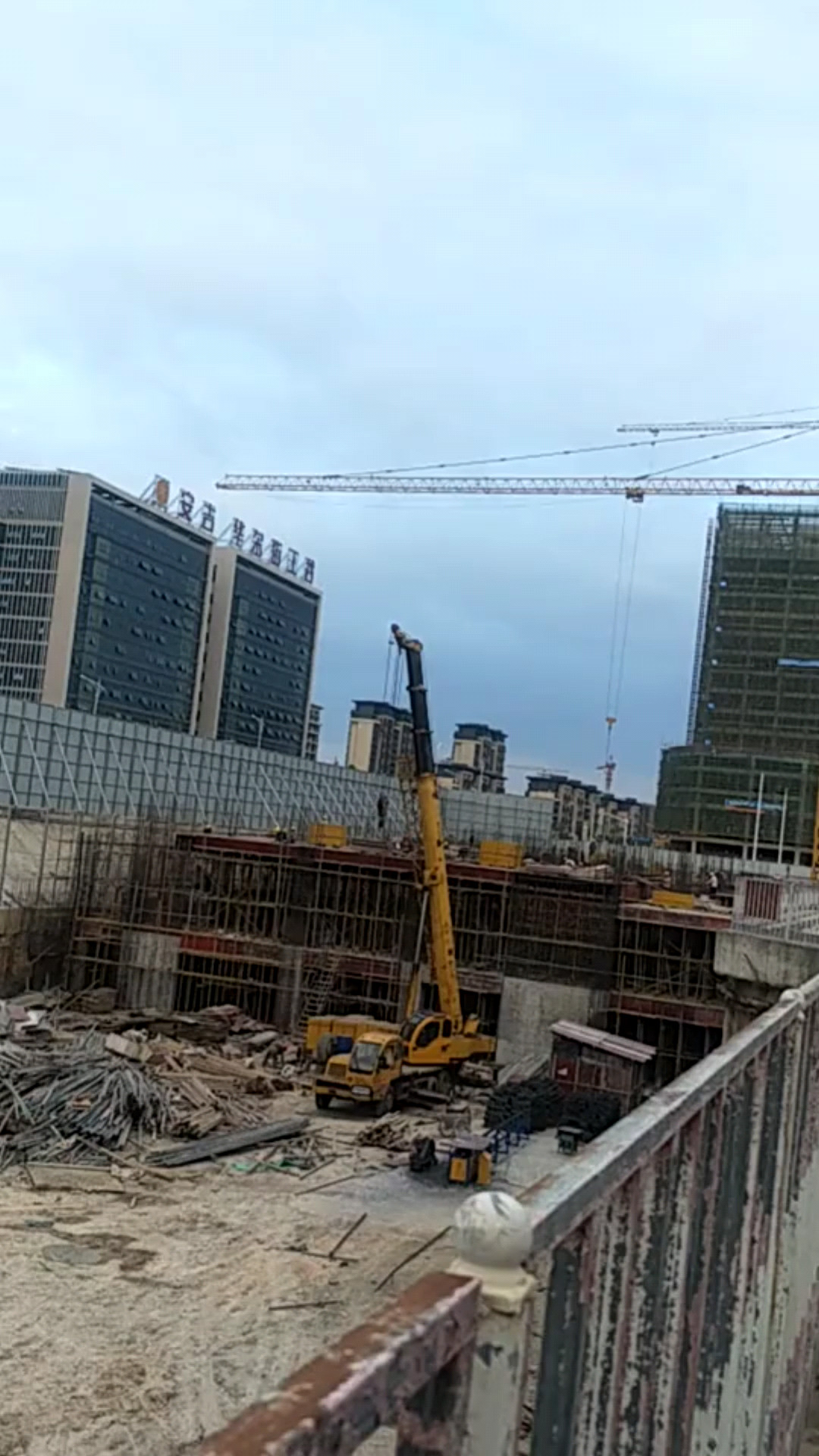 工地的工作真不容易