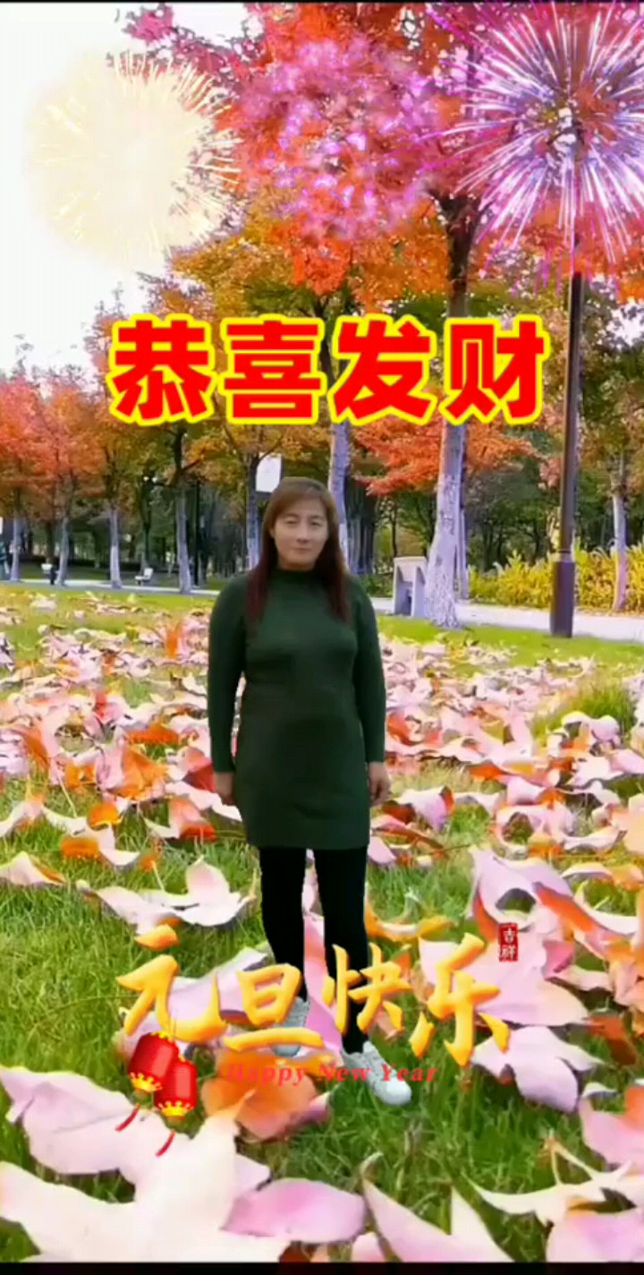 我祝大家元旦快乐！🌹🌹🌹