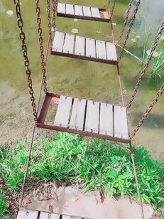 这个吊索桥好玩/欢迎