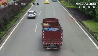 在高速环境下的黑烟车抓拍系统展示
