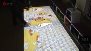 地面互动冰雪世界 投影互动技术 人机交互系统云驼灵境
